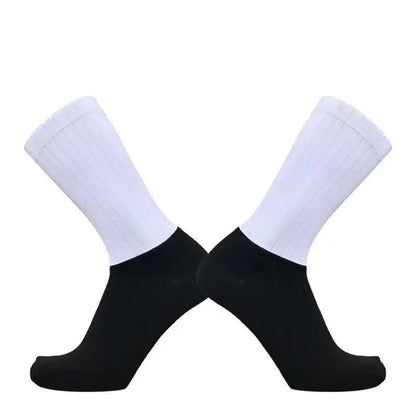 Stylish Summer  Breathable Cycling Socks For Men Anti Slip Seamless Sports Cycling Socks For Men Modern Design Running Sports Socks