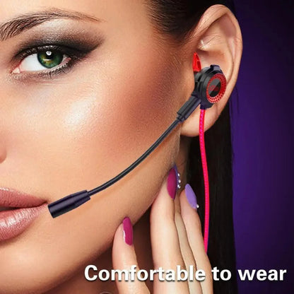 Stylish  Universal Portable Dynamic Noise Reduction In-Ear Wired Call Earphones  Headphones With Noise Cancellation Earphones