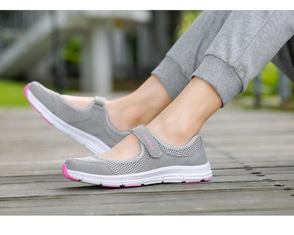 Summer Breathable Womens Sneakers Walking Sporty Mesh Sport Running Light Flats Casual Vulcanize Simple Shoes Spring Comfortable Espadrilles Luxury Design Espadrilles