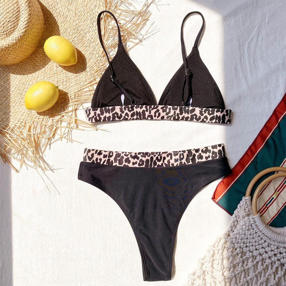 Summer Cute Vintage Women's Swimsuit Bikini Split Swimwear Women's Swimwear Women's 2-piece Beachwear Loose Bikini Fashion  Retro Bikini  Fashion Beachwear Summer Spa Beach Surf Sport