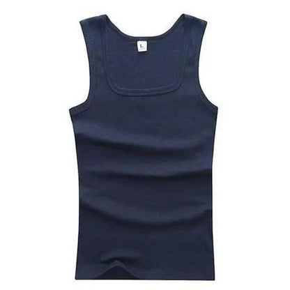 Summer Plus Size Summer Good Men Clothing Tank Tops Elegant Black White Gray Singlets Sleeveless Fitness Men Vest Bodybuilding Vest Summer Men's Vest Gym Casual Vest Sleeveless Vest Clothes