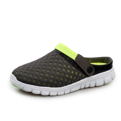 Summer Shoes Men Sandals Colorful Couples Beach Slippers Clogs Mens Breathable Summer Beach Slippers Lightweight Mesh Sandals Outdoor Walking Shoes