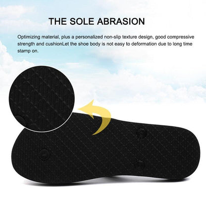 Summer Slippers Shoes Woman Pink Open Toe Flip Flops Clear Women Outdoor Flat Beach Slides Comfort Thong Style Flip Flops Sandals With Arch Support Heel Cup