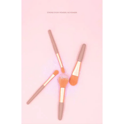 Super Luxury Quality Amazing 8Pcs Mini Travel Portable Soft Makeup Brushes Set Cosmetic Powder Eye Shadow Foundation Blush Blending Beauty Make Up Brush Tool