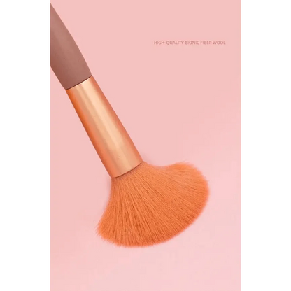 Super Luxury Quality Amazing 8Pcs Mini Travel Portable Soft Makeup Brushes Set Cosmetic Powder Eye Shadow Foundation Blush Blending Beauty Make Up Brush Tool