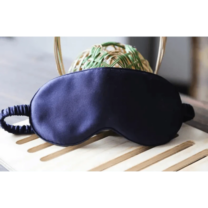 Super Smooth  Mulberry Silk Sleep Eye Mask & Blindfold With Elastic Strap Travel Eye Patch Soft Nap Eye Patch  Eye Cover Eyeshade for Night Sleeping Mask For Women