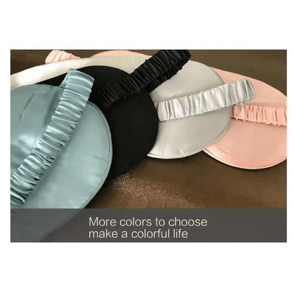 Super Smooth  Mulberry Silk Sleep Eye Mask & Blindfold With Elastic Strap Travel Eye Patch Soft Nap Eye Patch  Eye Cover Eyeshade for Night Sleeping Mask For Women