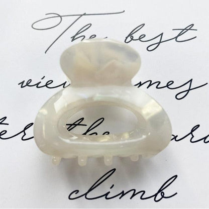 Sweet Mini Acetate Hair Clip for Women Girls Hair Claw Chic Barrettes Crab Hairpins Styling Claw Clips Fashion Hair Gorgeous Hair Accessories For Women