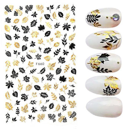 The New 3D Nail Sticker Cool English Letter stickers for nail  Foil Love Heart Design Nails Accessories Fashion Manicure Sticker Stickers Girls Manicure Decoration Nail Art Supplies 3D Self-Adhesive Nail Decals Designer Nail Stickers for Acrylic Nails