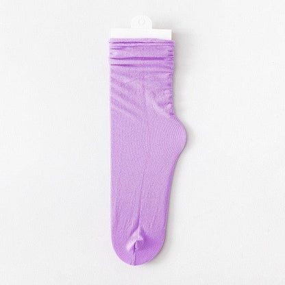 Thin Socks 31 Solid Colors Second Generation Premium Quality Socks From Breathable Cotton Classic Summer Spring Canvas Shoes Footwear Cute Unisex Socks For Men And Women