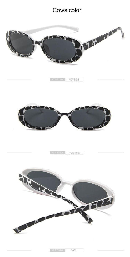 Tiny Small 90s Sunglasses Women Polarized Retro Oval Shape Sunglasses For Woman Designer Sun Glasses For Female Elegant Small Frame Cool Vintage