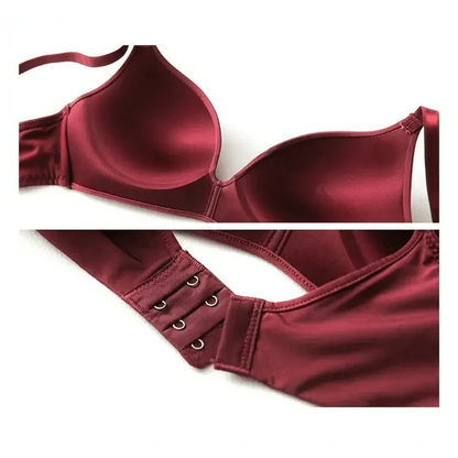 Seamless Bras for Women Push Up Bra No Wire Brassiere A B Cup Underwear Bra Three Quarters 3/4 Cup Thin Soft Sexy