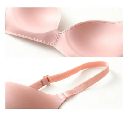 Seamless Bras for Women Push Up Bra No Wire Brassiere A B Cup Underwear Bra Three Quarters 3/4 Cup Thin Soft Sexy
