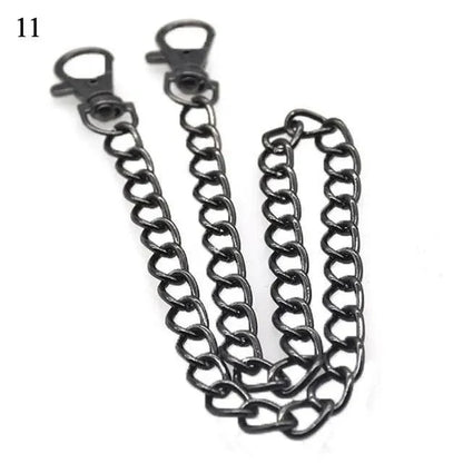 Trendy Heart Shaped Design Body Long Chain Ladies Belts Modern Metal Waist Chain Love Belts For Women