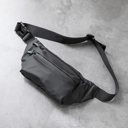 Trendy Premium Waterproof Lightweight Fanny Pack For Sport Gym Workout Travel Work Classic Large Capacity Unisex Belt Bags Hip Waist Packs