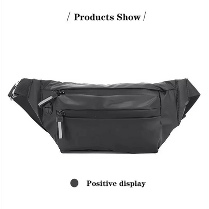 Trendy Premium Waterproof Lightweight Fanny Pack For Sport Gym Workout Travel Work Classic Large Capacity Unisex Belt Bags Hip Waist Packs