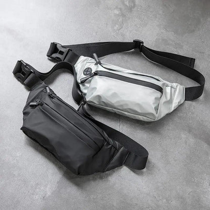 Trendy Premium Waterproof Lightweight Fanny Pack For Sport Gym Workout Travel Work Classic Large Capacity Unisex Belt Bags Hip Waist Packs
