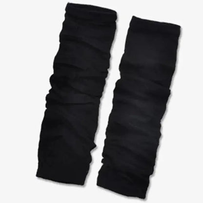 Trendy Winter Long Section Of Wool Fingerless Gloves Casual Wear Gloves In Winter For Women Long Fingerless Gloves Womens Winter Warmer Knitted Arm Sleeve Casual Soft Gloves Arm Warmer