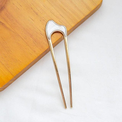 U Shape Hair Sticks Women Hairclip Simplicity Colorful Girls Hairpins Hair Sticks Hair Accessories Headwear French Hair Pin Hairstyle Chignon for Women