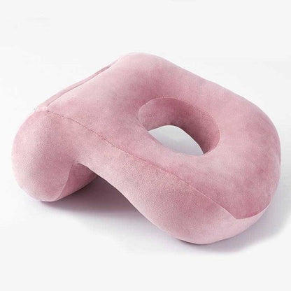 U-Shaped Desk Nap Pillow Neck Supporter Seat Cushion Headrest Travel Airplane Nap Pad  with Arm Rest Travel Pillow for Neck and Head  Comfort for Airplane Car and Desk Memory Foam Neck Pillow, Travel Pillow for Airplanes Car Camping Office School