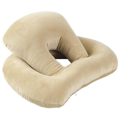 U-Shaped Desk Nap Pillow Neck Supporter Seat Cushion Headrest Travel Airplane Nap Pad  with Arm Rest Travel Pillow for Neck and Head  Comfort for Airplane Car and Desk Memory Foam Neck Pillow, Travel Pillow for Airplanes Car Camping Office School
