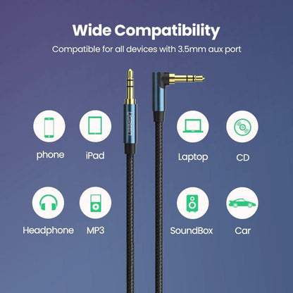HI-FI 3.5mm Aux Cable Male to Male Audio Jack Cable For Car Headphone Mobile Phone