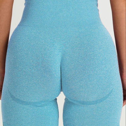 Ultra Soft Women Seamless Leggings Female Sport Slim Shorts Tight Fitness High Waist Women Clothing Gym Workout Pants Athletic Female Pants For Workout