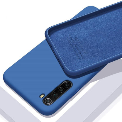 Ultra Thin Flexible Gel Protective Cover Soft Slim Solid Color Case Liquid Silicone Case For Xiaomi Redmi 9T Case For Mi 9 10 Redmi Note 9 9S 8 Pro Cover For Xiaomi Mi Note 10 Protective Bumper