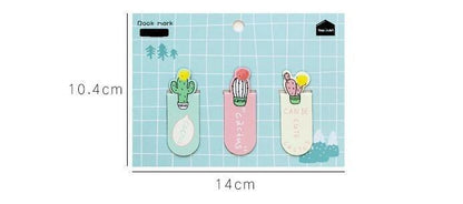 Unicorn Magnetic Bookmarks Books Marker Of Page Student Stationery School Office Supply Bookmarks for Book Lovers Magnet Book Markers Magnet Page Marker Clips For Students Teacher Supplies