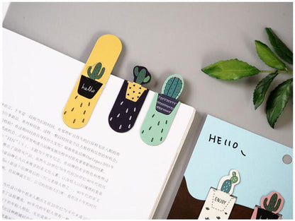 Unicorn Magnetic Bookmarks Books Marker Of Page Student Stationery School Office Supply Bookmarks for Book Lovers Magnet Book Markers Magnet Page Marker Clips For Students Teacher Supplies