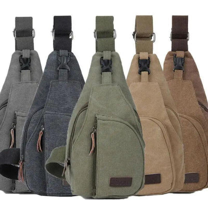 Unique Bag pack Style Vintage New Fashion Chest Shoulder Backpack Fanny Pack Cross body Bags for Men Travel Waist Bag