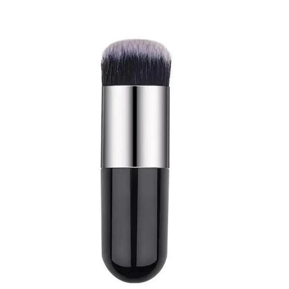 Unique Design 1pc Professional Chubby Pier Foundation Brush 5Color Makeup Brush Flat Cream Makeup Brushes Professional Cosmetic Make-up Brush