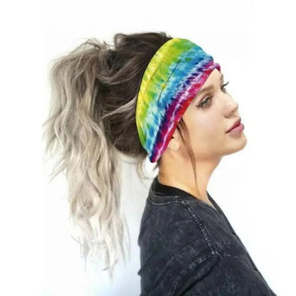 Unique Design Women's Summer Hair Bands Print Headband Stylish Cross Turban Bandanas Hair Accessories Headwrap Headwear Gift