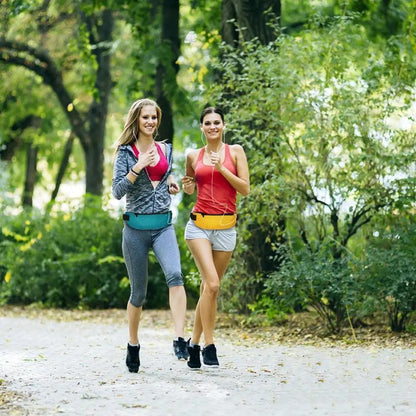 Unique  Running Fanny Pack Sports Belt Bag Stylish Ultra Light Bounce Free Waist Pouch Bag Fitness Workout Belt Sport Waist Pack