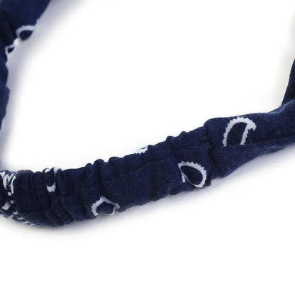 Unique Style Women's Soft Solid Print Headbands Vintage Cross Knot Elastic Hairbands Bandanas Girls Hair Bands Hair Accessories
