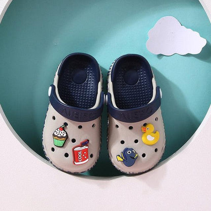 Unisex Children Slippers For Boys Girls New Summer Kids Beach Shoes Baby Toddler Soft Shoes Home Indoor Slippers Summer Lightweight Shockproof Non-Slip Water Shoes Garden Shoes For Beach Pool