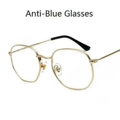 Unisex Luxury Summer Square Men Sunglasses UV400 Sun Glasses Women Metal Frame Glasses Ladies Eyewear