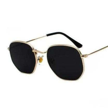 Unisex Luxury Summer Square Men Sunglasses UV400 Sun Glasses Women Metal Frame Glasses Ladies Eyewear