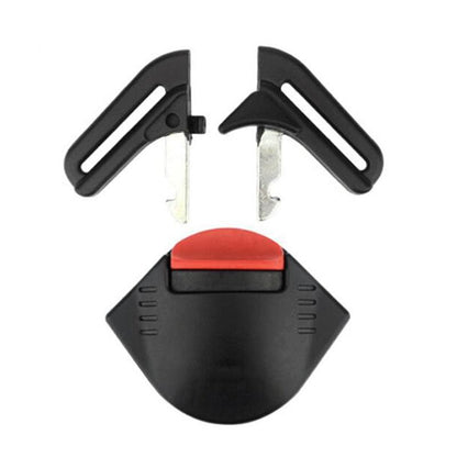 Universal Baby Highchair Stroller Pushchair Child Car Seat Toddler Harness Clip Fixed Lock Buckle Car Baby Safety Seat Clip Fixed Lock Buckle Seat Adjustable Strap Safe Belt Strap Harness Chest Child Clip Buckle Latch Toddler Clamp Protection
