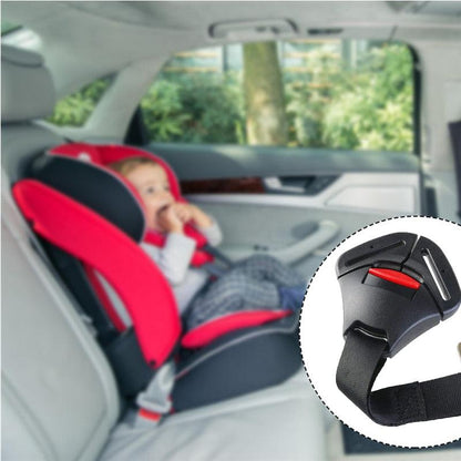 Universal Baby Highchair Stroller Pushchair Child Car Seat Toddler Harness Clip Fixed Lock Buckle Car Baby Safety Seat Clip Fixed Lock Buckle Seat Adjustable Strap Safe Belt Strap Harness Chest Child Clip Buckle Latch Toddler Clamp Protection