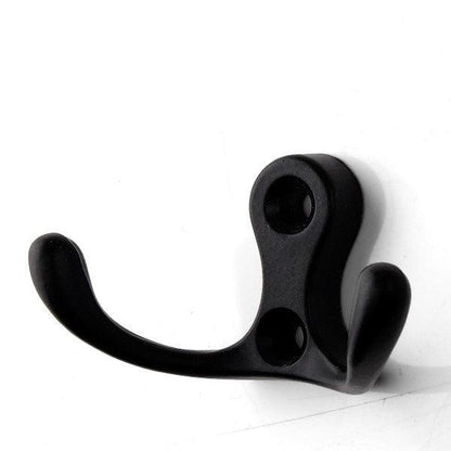 Vintage Hangers Hook Zinc Alloy Wall Hook Bronze Cloth Coat Bag Hat Hanging Hooks Bathroom Kitchen Antique Racks with Screws Vintage Antique Iron Bronze Hooks