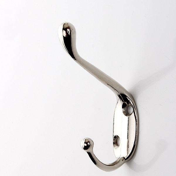 Vintage Hangers Hook Zinc Alloy Wall Hook Bronze Cloth Coat Bag Hat Hanging Hooks Bathroom Kitchen Antique Racks with Screws Vintage Antique Iron Bronze Hooks