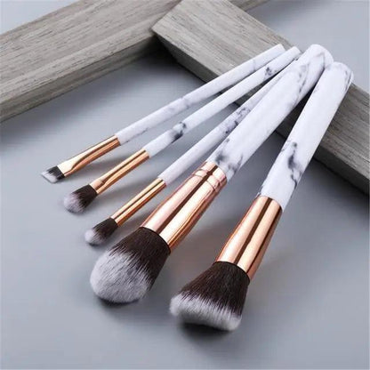 Vintage Style 5/10/15Pcs Makeup Brushes Set Powder Eye Shadow Foundation Blush Blending Make Up Brush Beauty Cosmetic Kit Tools