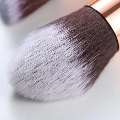 Vintage Style 5/10/15Pcs Makeup Brushes Set Powder Eye Shadow Foundation Blush Blending Make Up Brush Beauty Cosmetic Kit Tools