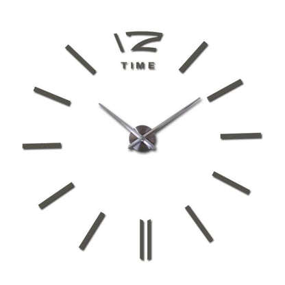 Wall Clock Watch Clocks 3D Frameless Wall Clock Large Stickers Wall Decoration for Living Room Bedroom 3D Acrylic Mirror Stickers Living Room Quartz Needle Europe