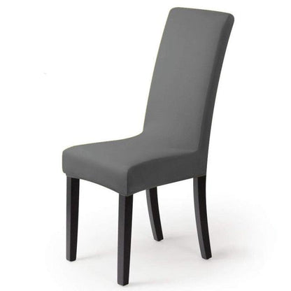 Washable Anti-dust Seat Slipcover Chair Cover Stretch Spandex Chair Covers Elastic Multifunctional Dining Furniture Seat Cover Home Decor For Dining Room  Washable Spandex Kitchen Chair Covers for Dining Room Christmas Decoration
