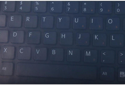 Waterproof Laptop Keyboard Protective Film Laptop Keyboard Cover Notebook Keyboard Cover Dustproof Film Silicone For Laptops Gaming For Gaming Lovers