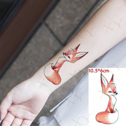 Waterproof Temporary Tattoo Lavender Stickers Butterfly Flower Luxury Small Tattoo For Body Arm