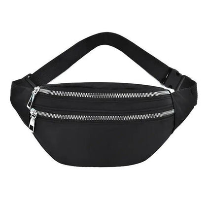 Waterproof Travel Unisex Fanny Pack Simple Design Waist Bags Fashion Bum Bag Trendy  Cross Body Chest Bags