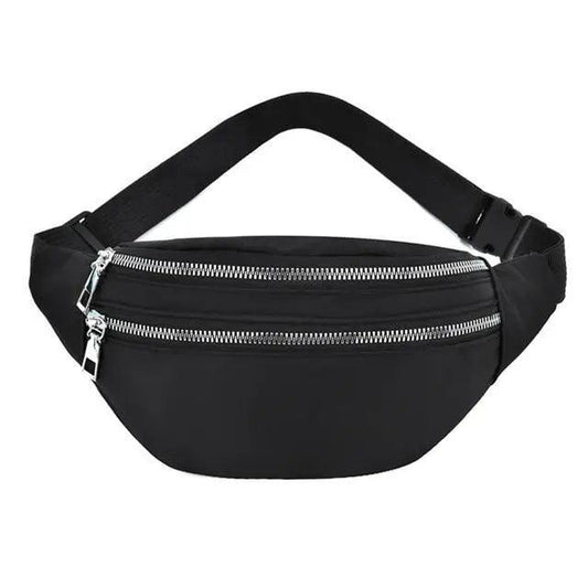 Waterproof Travel Unisex Fanny Pack Simple Design Waist Bags Fashion Bum Bag Trendy  Cross Body Chest Bags